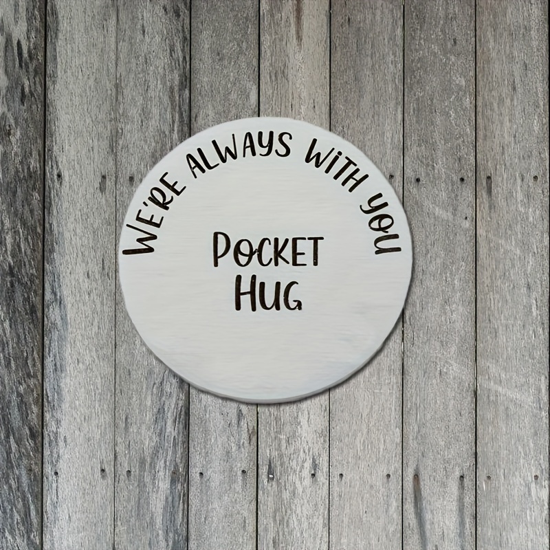 Inspirational Pocket Hug Token Gift, Long Distance Relationship