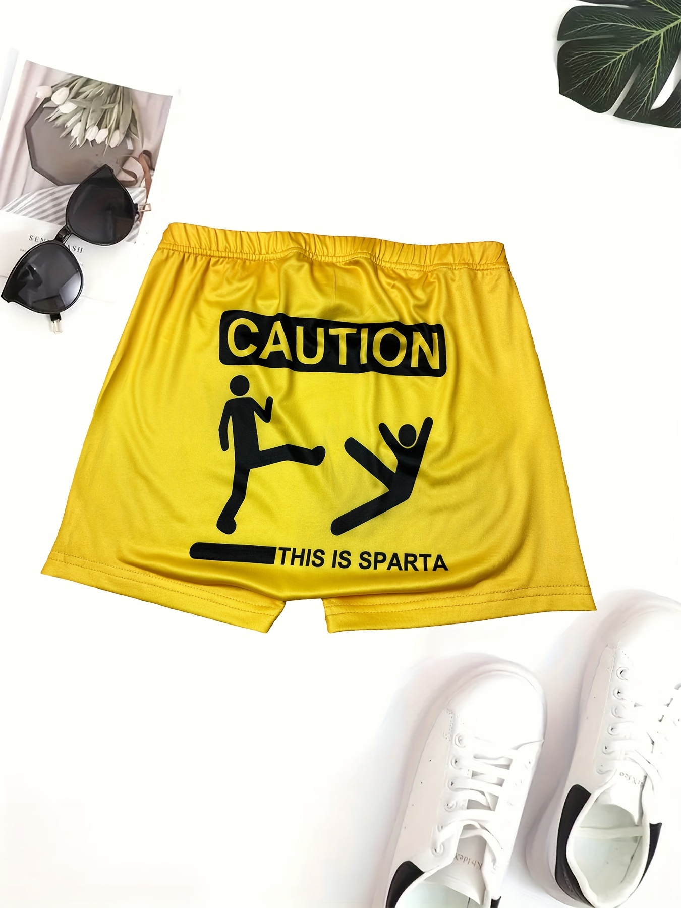 Letter Graphic Tummy Control Sports Shorts Wide Waistband - Temu