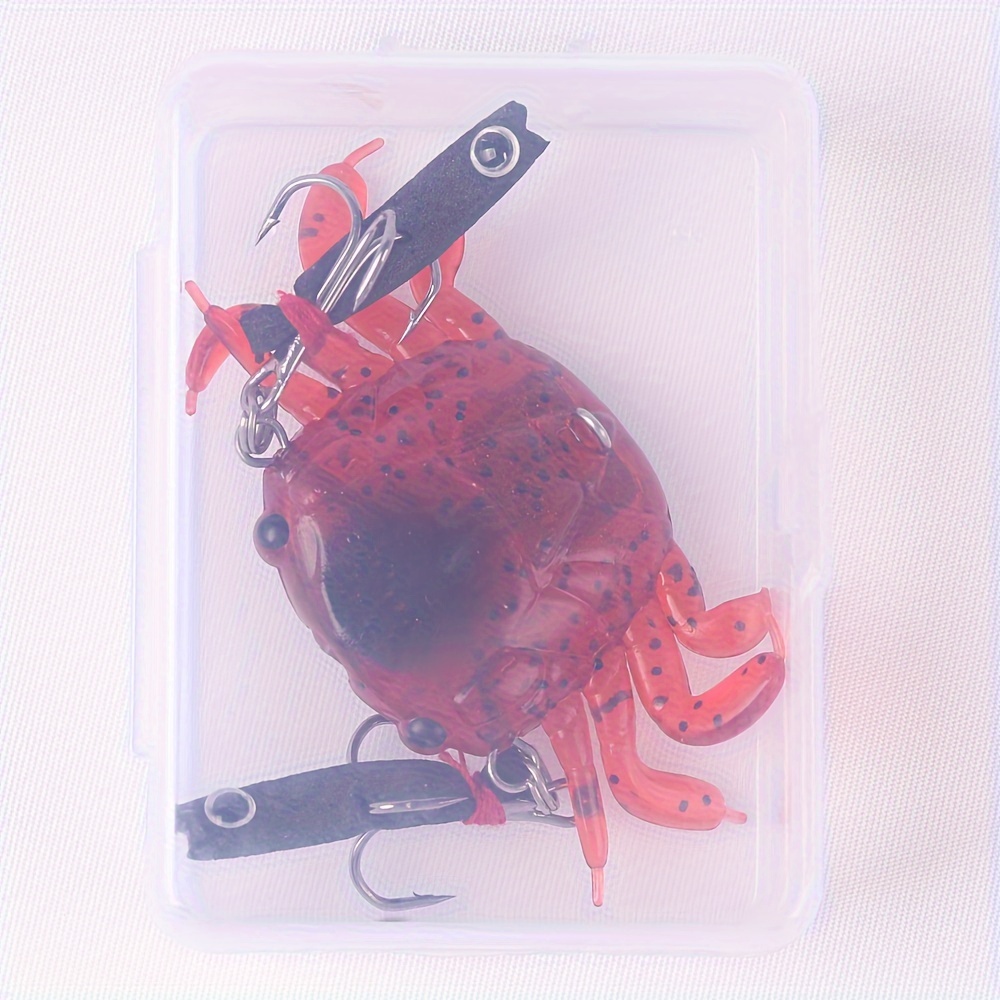 Artificial Crab Baits Simulation Crab Soft Lures With Sharp - Temu