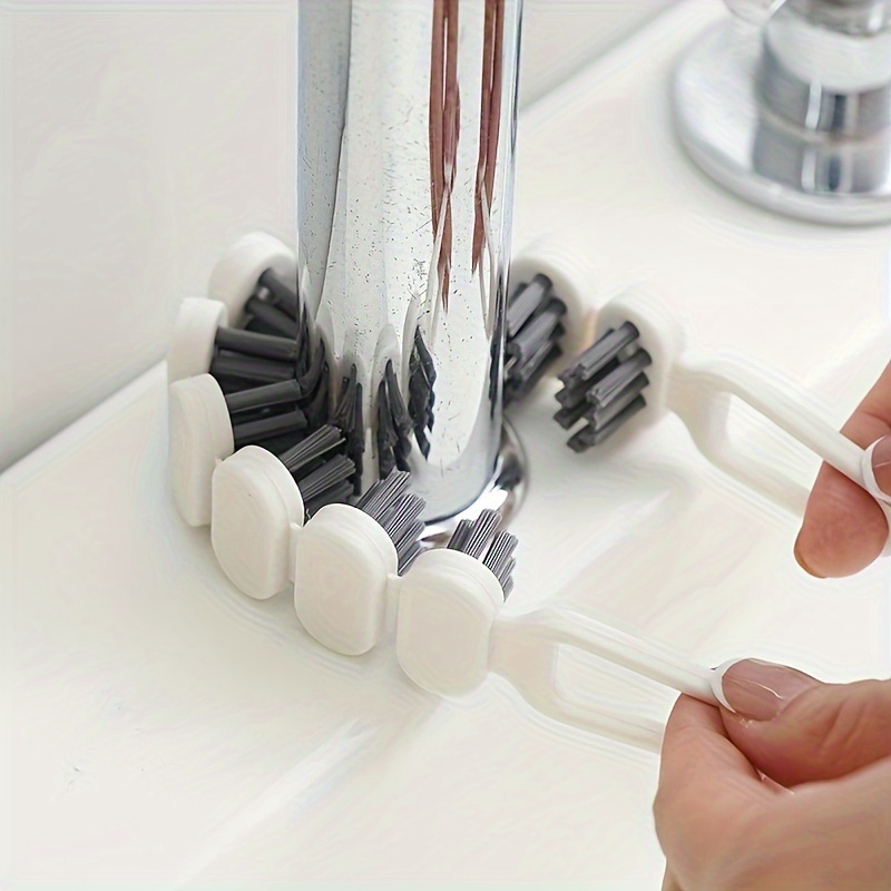 Bendable Cleaning Brush Plastic Hard Bristles Multipurpose Flexible Cleaner  for Tiles Narrow Corner Dust Removal Bathtub Brushes