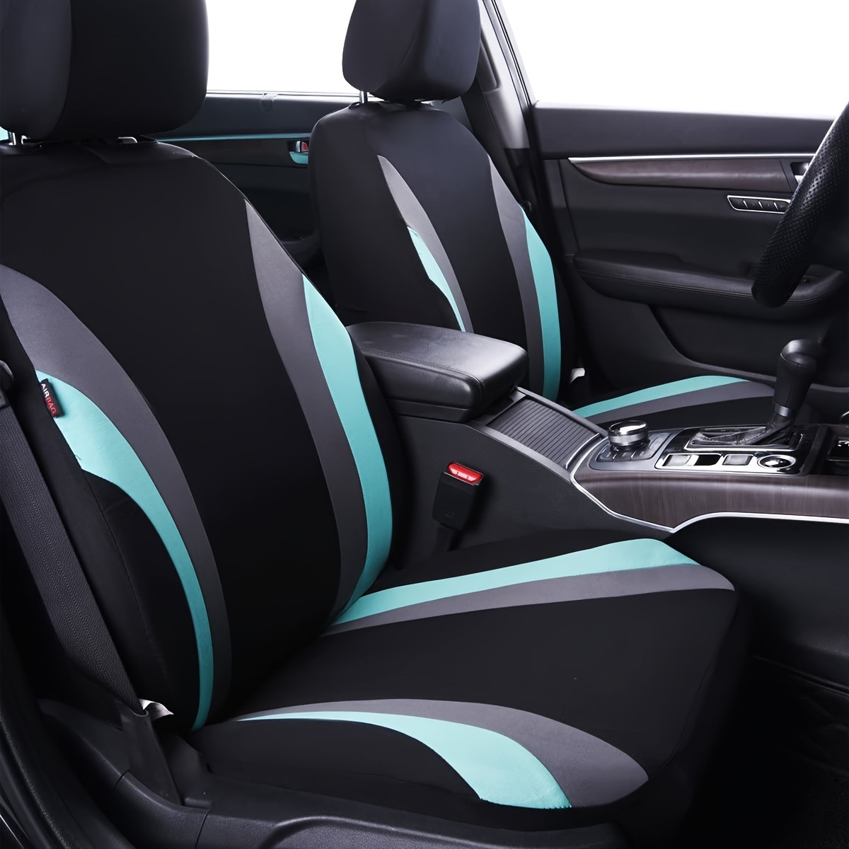 Universal Echt Leder Auto Sitzbezug schwarz für fast alle PKW, für