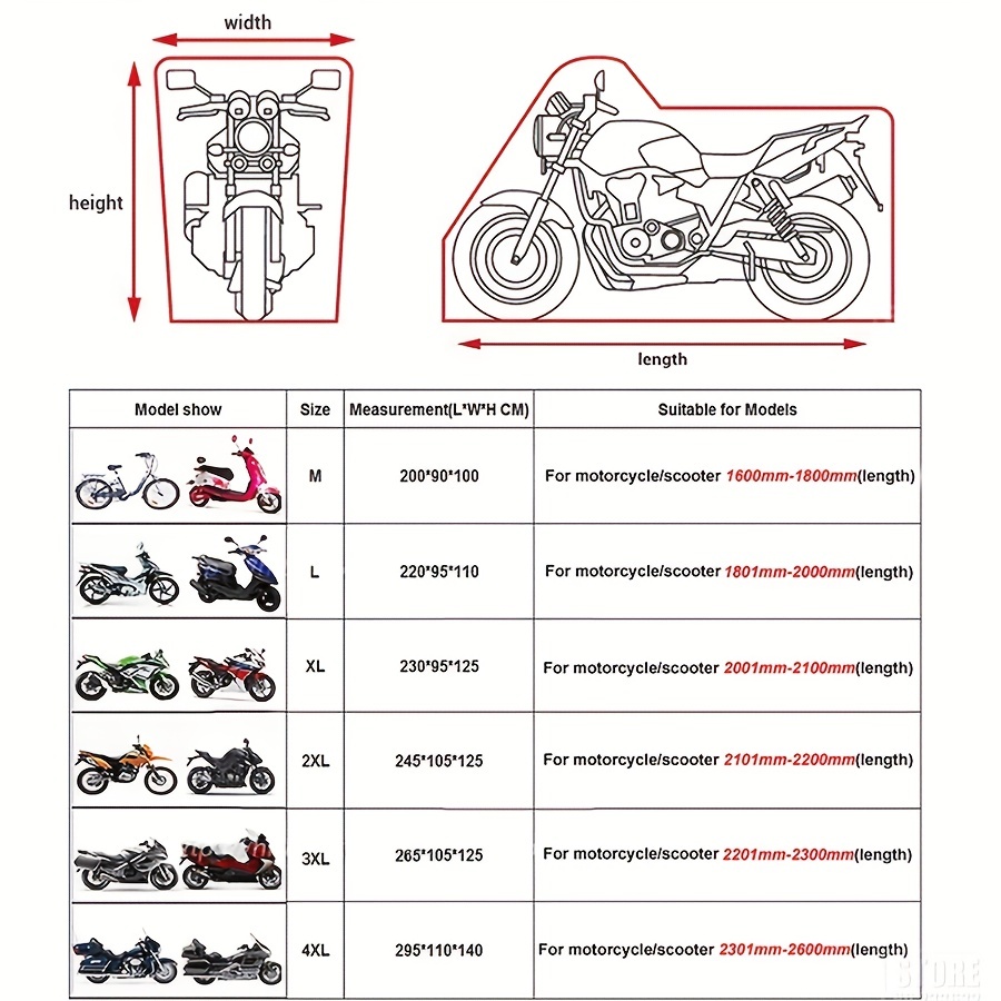 Housse Moto et Scooter Standard - Protection Intérieure