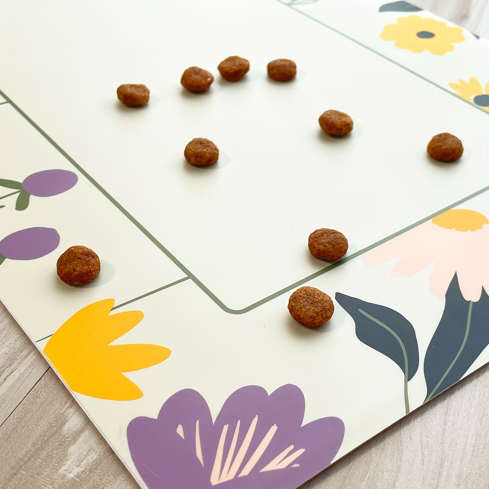 Keep Your Floors Clean & Dry With This Waterproof, Non-slip Pet Feeding Mat!  - Temu Italy