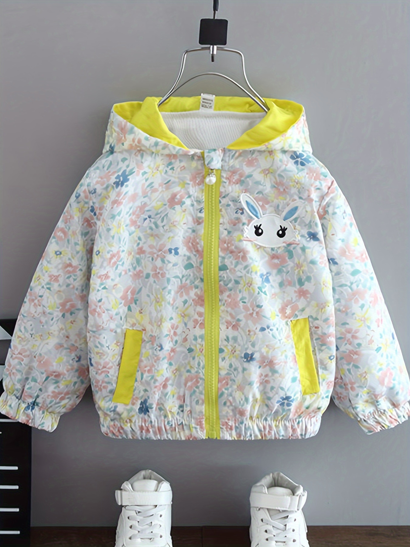 Baby Girl Jacket, Rabbit Coat, Hoodies for Girls, Bunny Ears Hoodie 