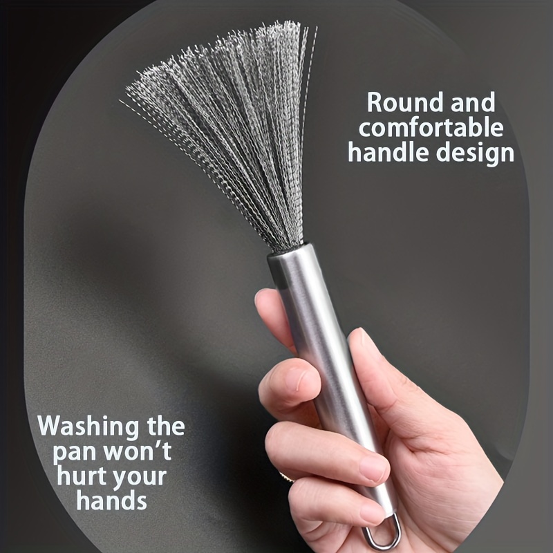 Stainless Steel Scrubbers Never Hurt hands