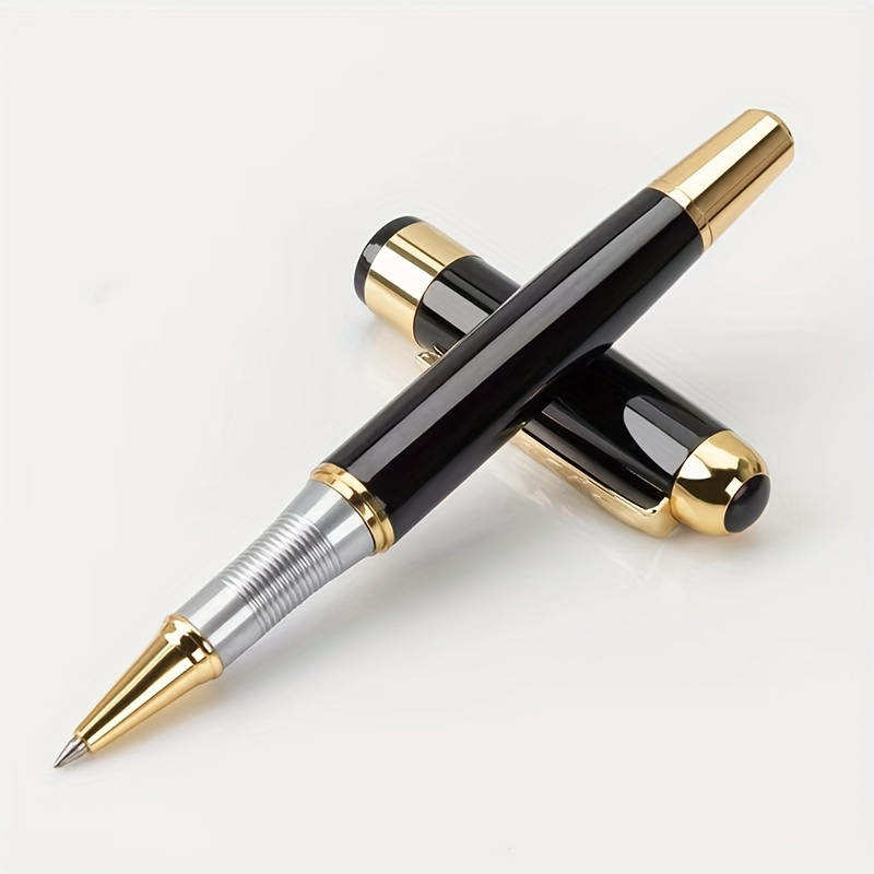 Penna a sfera smerigliata in metallo con Logo intagliato personalizzato  elegante semplicità penna per firma regalo pubblicitario aziendale  forniture per ufficio scolastico