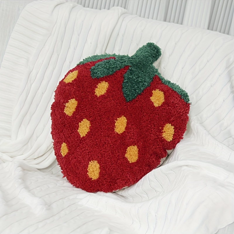 Strawberry best sale shaped pillow