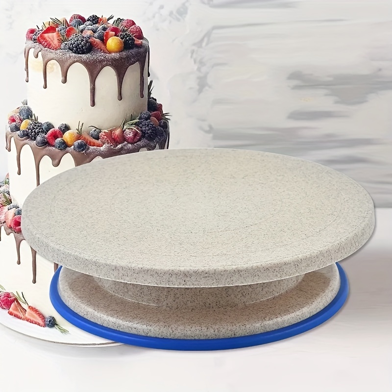 Cake Turntable Rotating Baking Decorating  Turntable Revolving Cake Stand  - Cake - Aliexpress