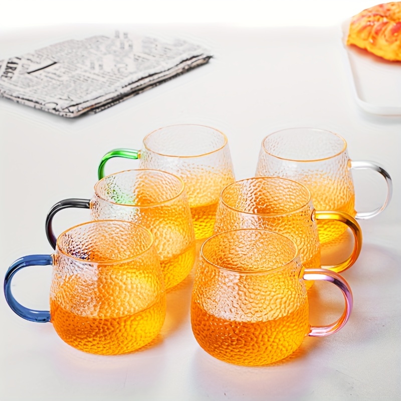 Glass With Handle Transparent Heat resistant Glass Water Cup - Temu