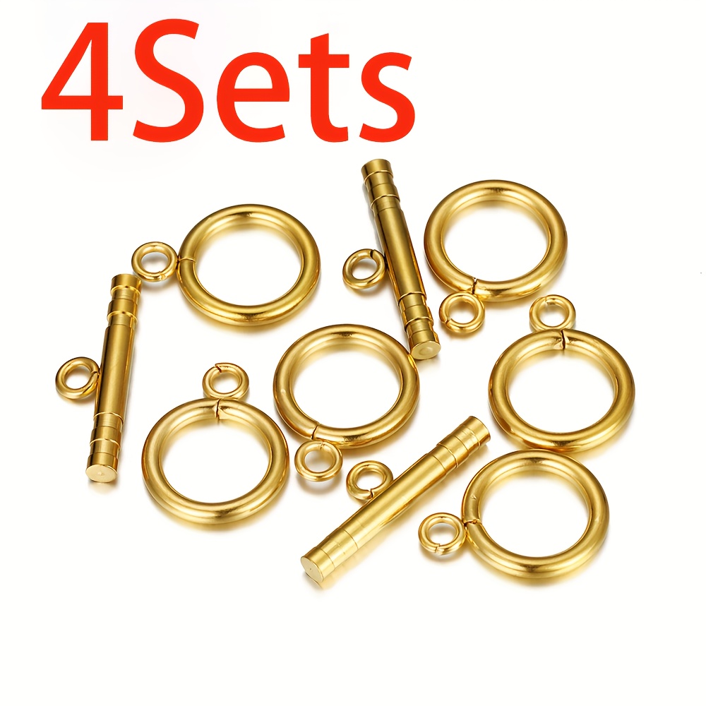 4 Sets Of Stainless Steel Ot Necklace Bracelet Jewelry Jewelry Additions