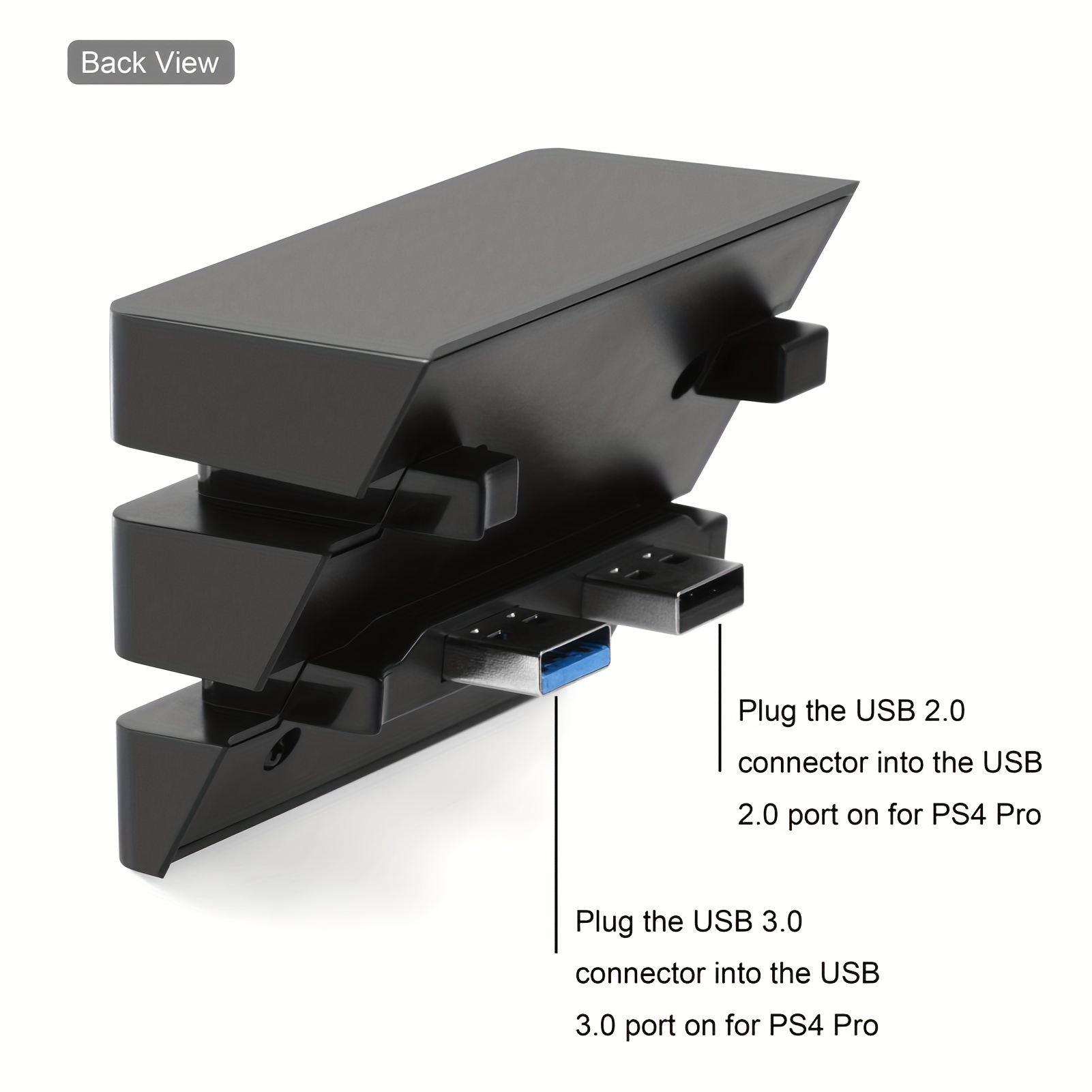 5 port Usb Hub 1 Usb 3.0 4 * usb 2.0 Usb Adaptateur d'extension pour  Playstation 4 Ps4 Pro