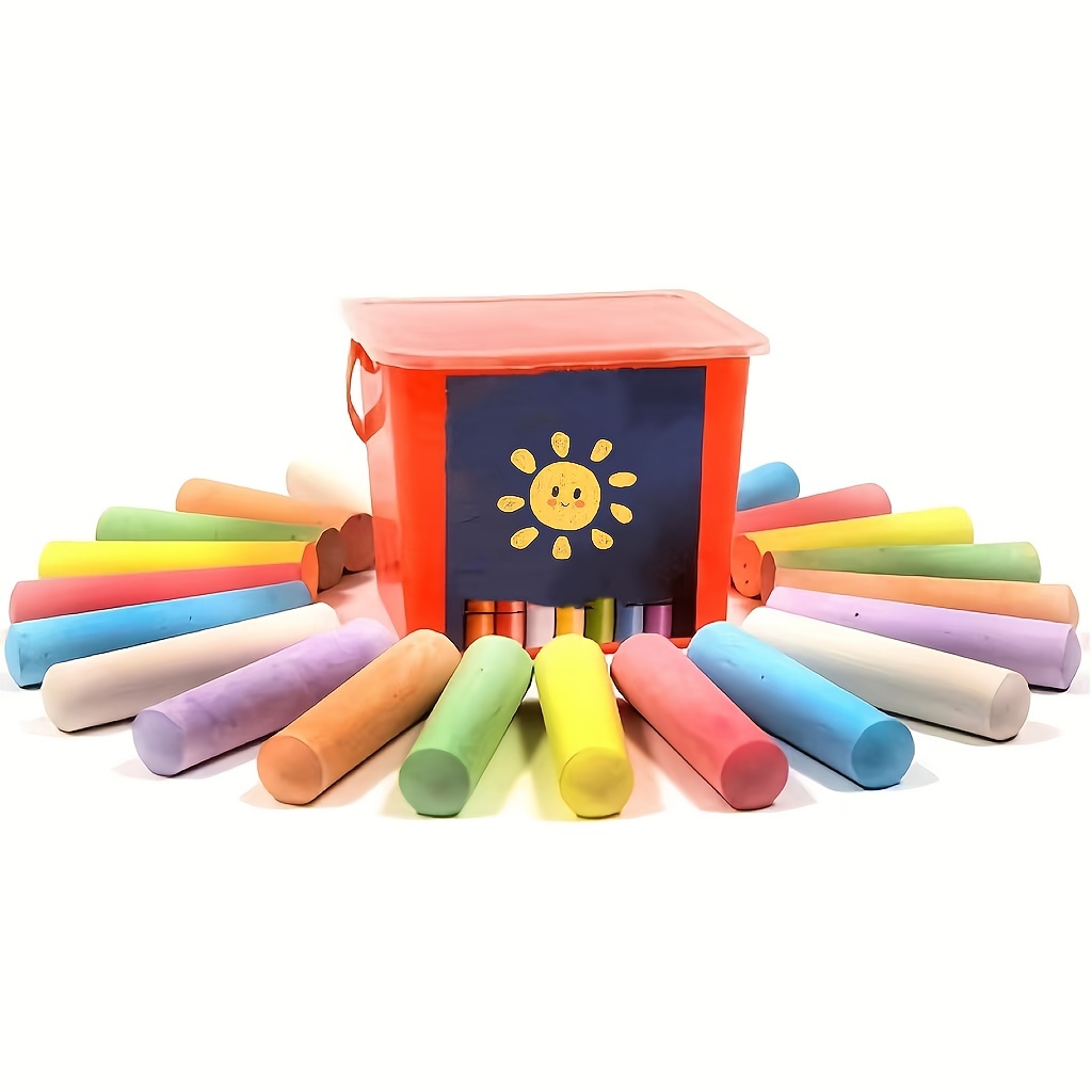 Meeden Chalk Colored Chalks Non toxic Washable Chalk For - Temu