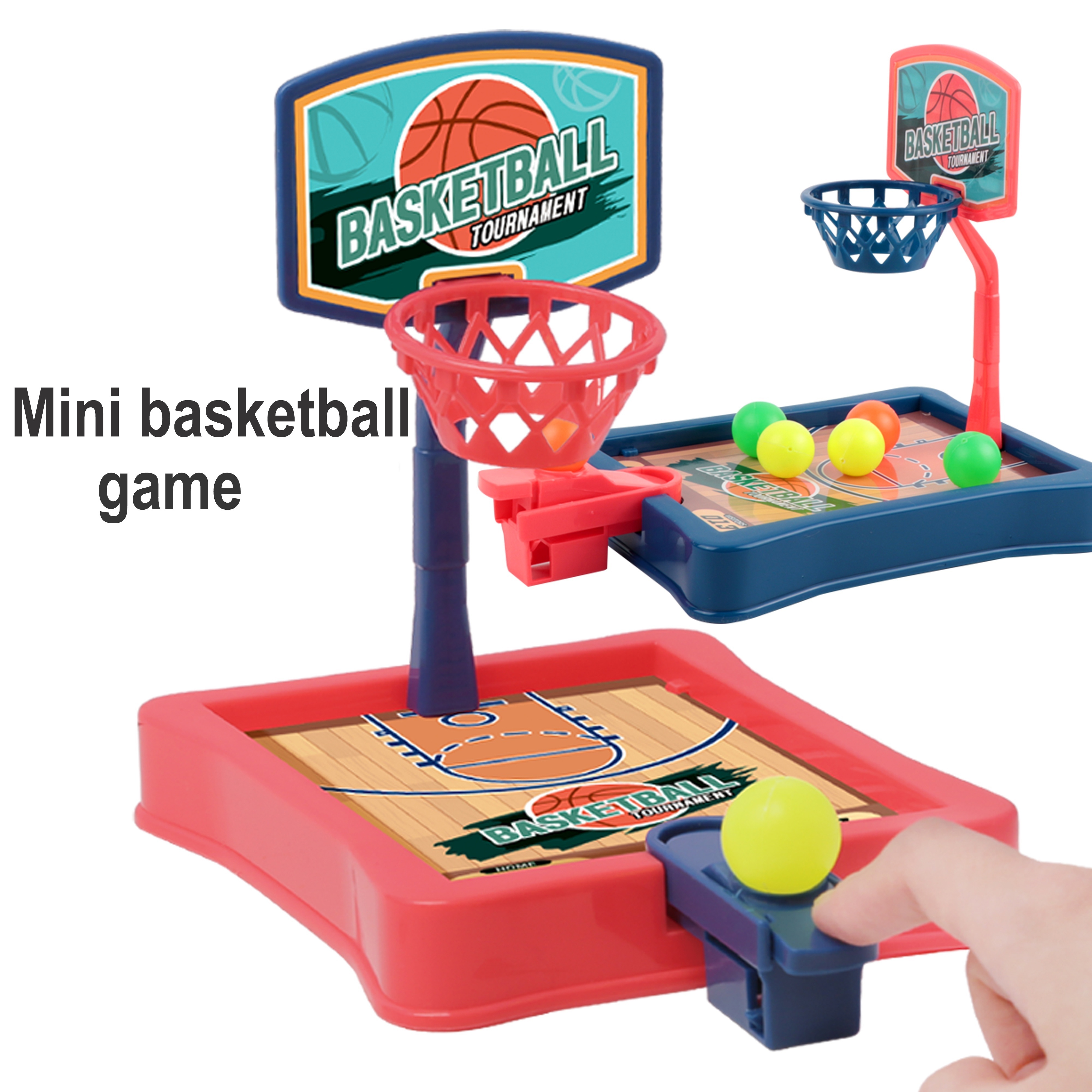 Jeux de table interactifs pour enfants tir de balle mini basket-ball doigt  jeu jouets de bureau