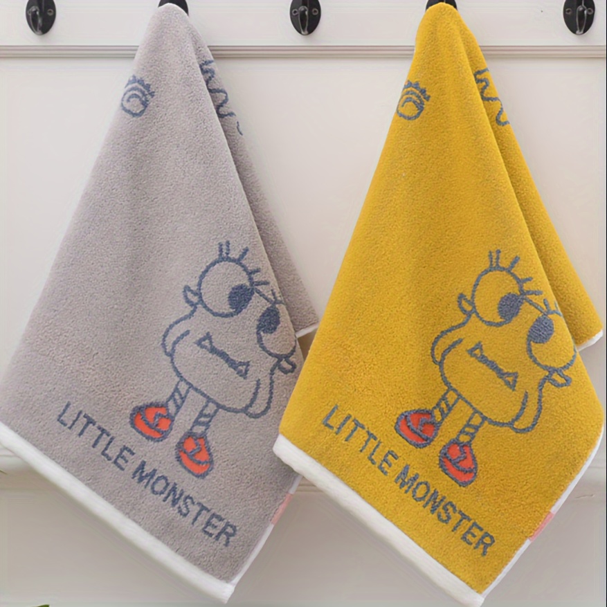 Cartoon Cute Embroidered Hand Towel, Household Cotton Hand Towel, Soft  Skin-friendly Face Towel, Absorbent Towel For Home Bathroom, Bathroom  Supplies - Temu