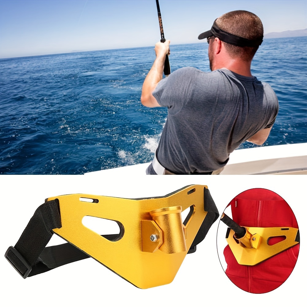 Adjustable Fishing Strap Rod Holder Waist Belt Boat Fishing - Temu