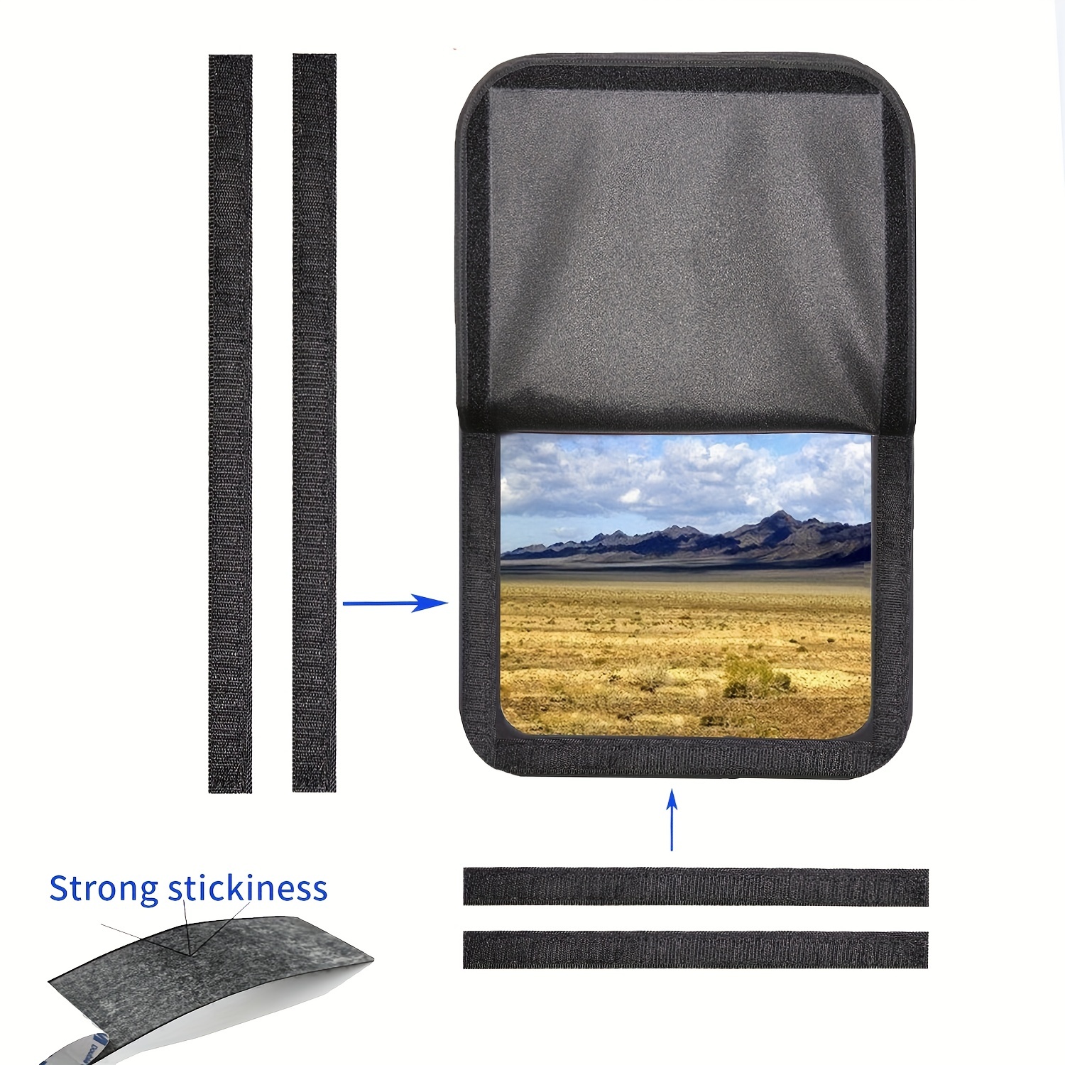 Keep Sun Enjoy Privacy: 16x25 Rv Door Window Shade Cover - Temu