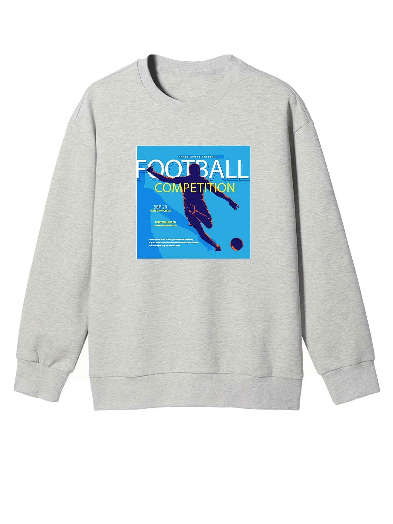 Nike Football Men's Crew-Neck Sweatshirt.