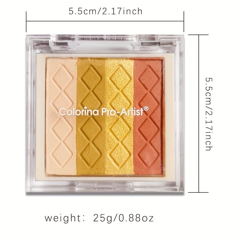 Face Cheek Highlighter Eyeshadow Makeup Palette Shimmer - Temu