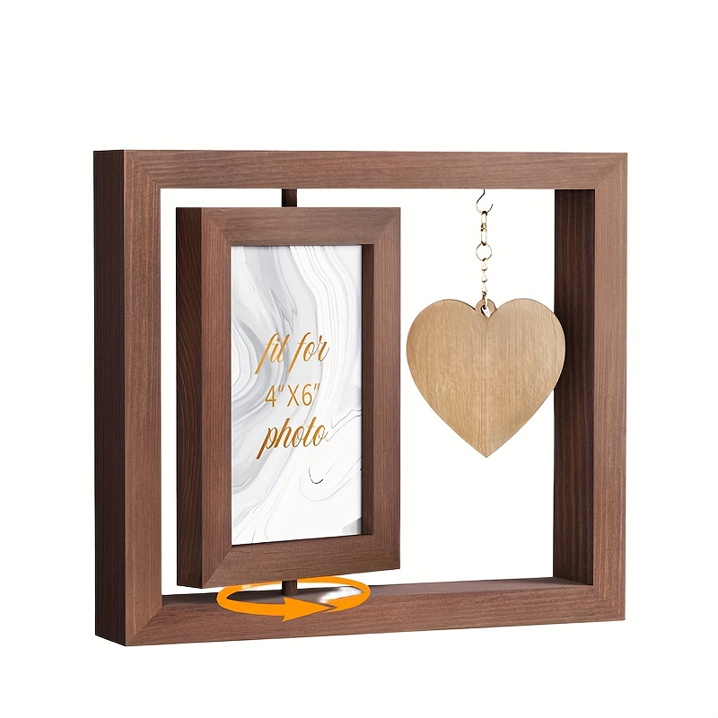 Woodgrain 4 in. x 6 in. Natural Wood Picture Frame
