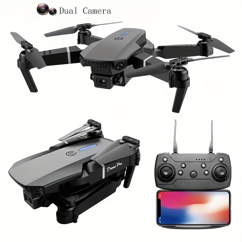  Drones con cámara para adultos 4K Dual Hd FPV Cámara Mini Drone  Control remoto inteligente Evitación de Obstáculos Pequeños Drones para  principiantes Estables Voladores Juguetes de regalo : Juguetes y Juegos