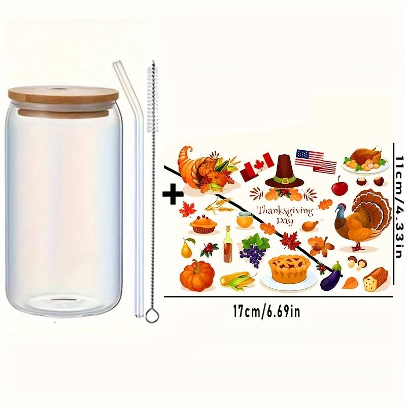 Thanksgiving Party Cups, Holiday Party Cups With Straws, Recyclable Plastic  Cup, Holiday Sale 