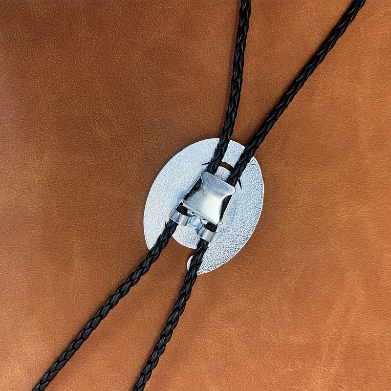 Letter S Neckline Necklace Tie Retro Western Denim Shirt Sweater Accessory