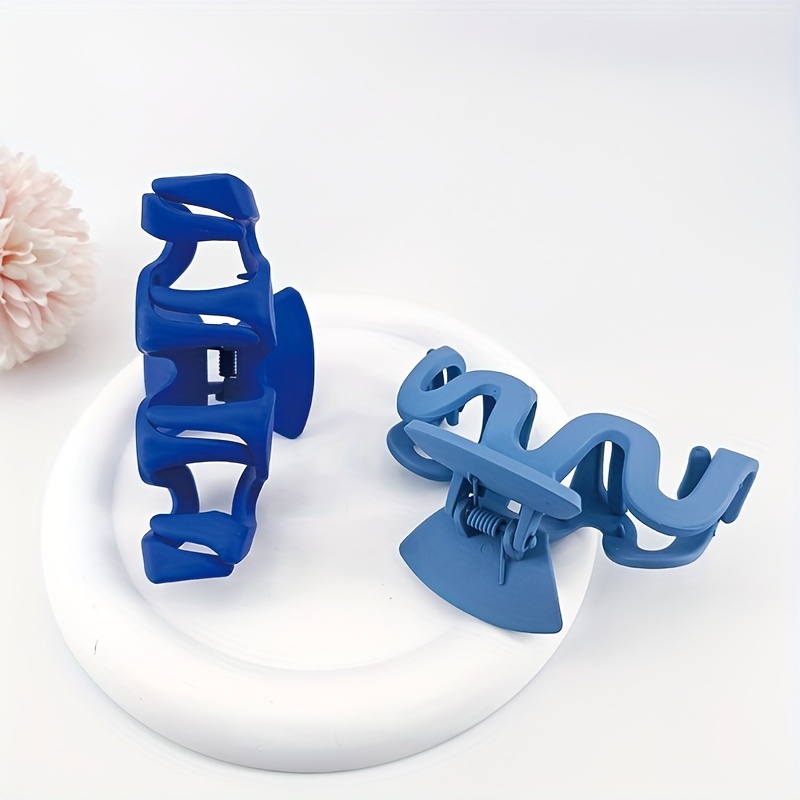 Hollow Hair Claw Solid Shark Claw Ponytail Holder Hair Accessories