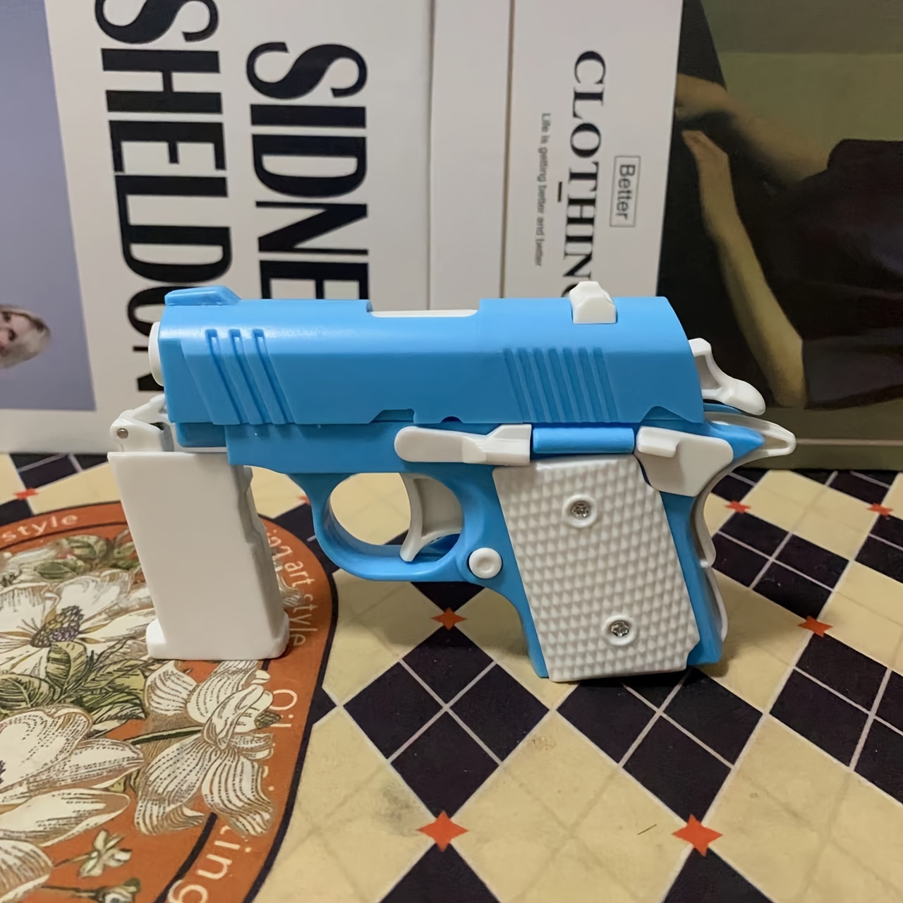 3d Printed Gravity Toy Mini Pistol New Upgraded Removable - Temu