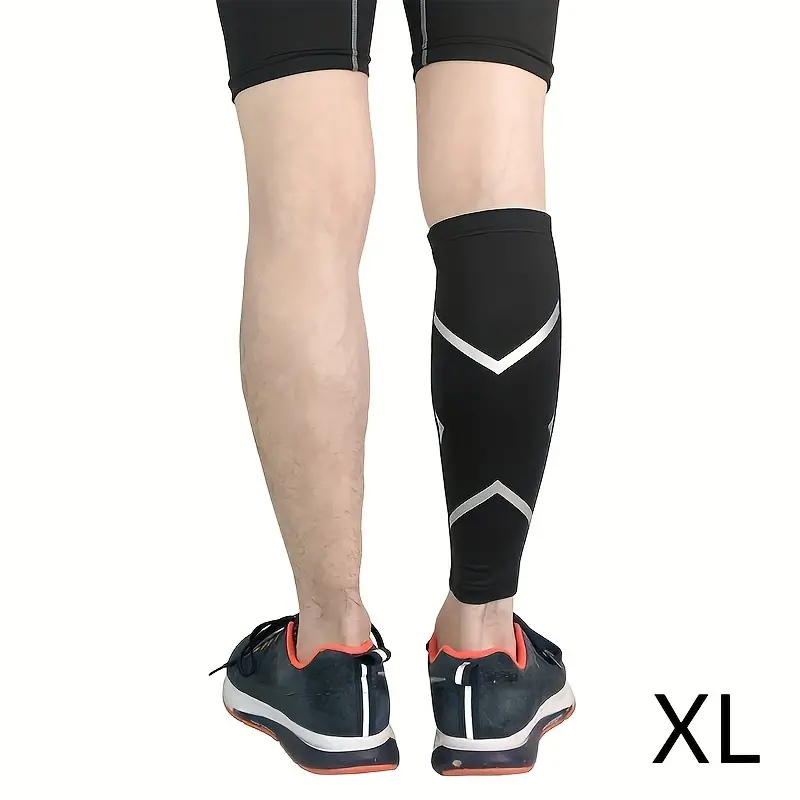Sports Calf Warmer Compression Leg Socks Guard Leg - Temu