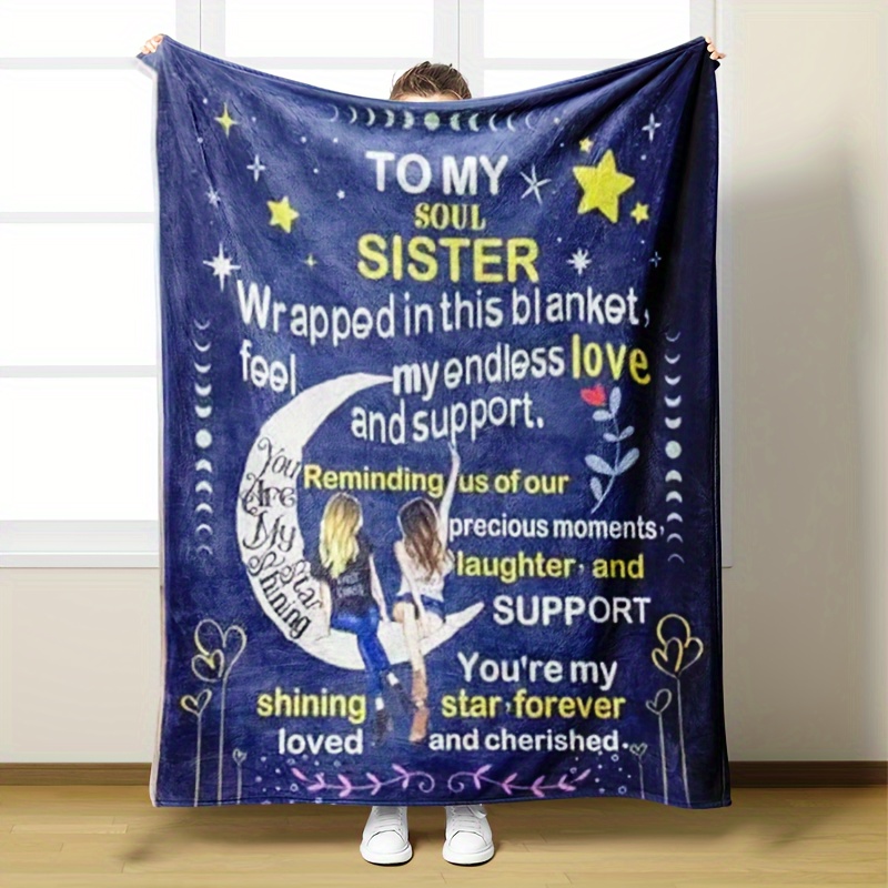 Envelope Print Blanket Personality Sister Blanket Soft Warm Temu New