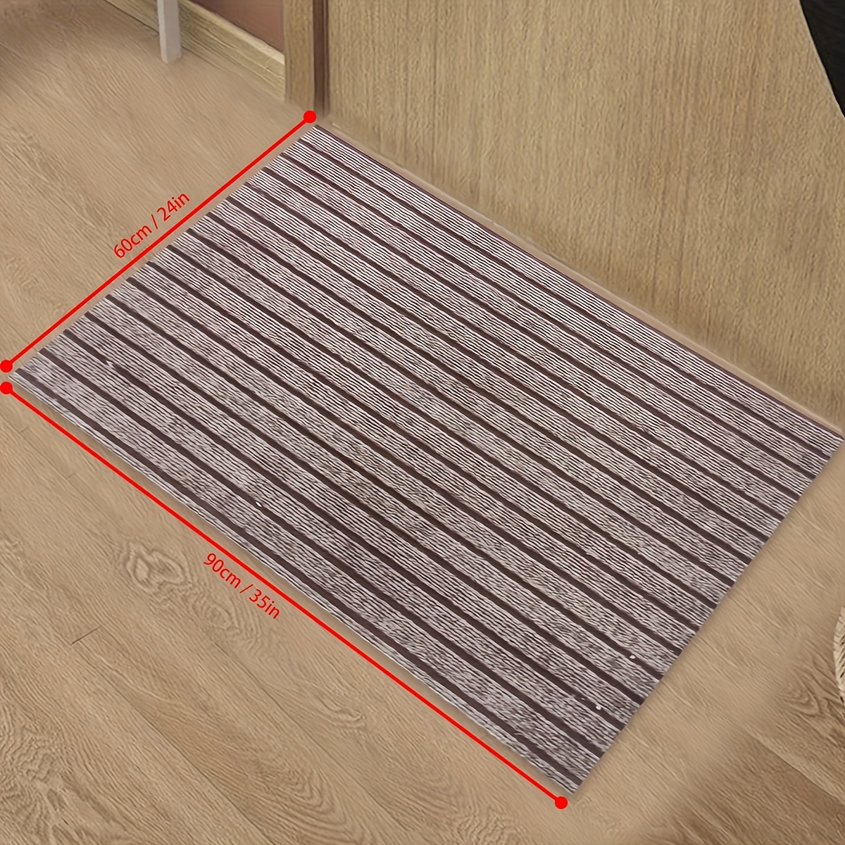 Color Block Pattern Carpet Door Floor Mat Kitchen Rug - Temu