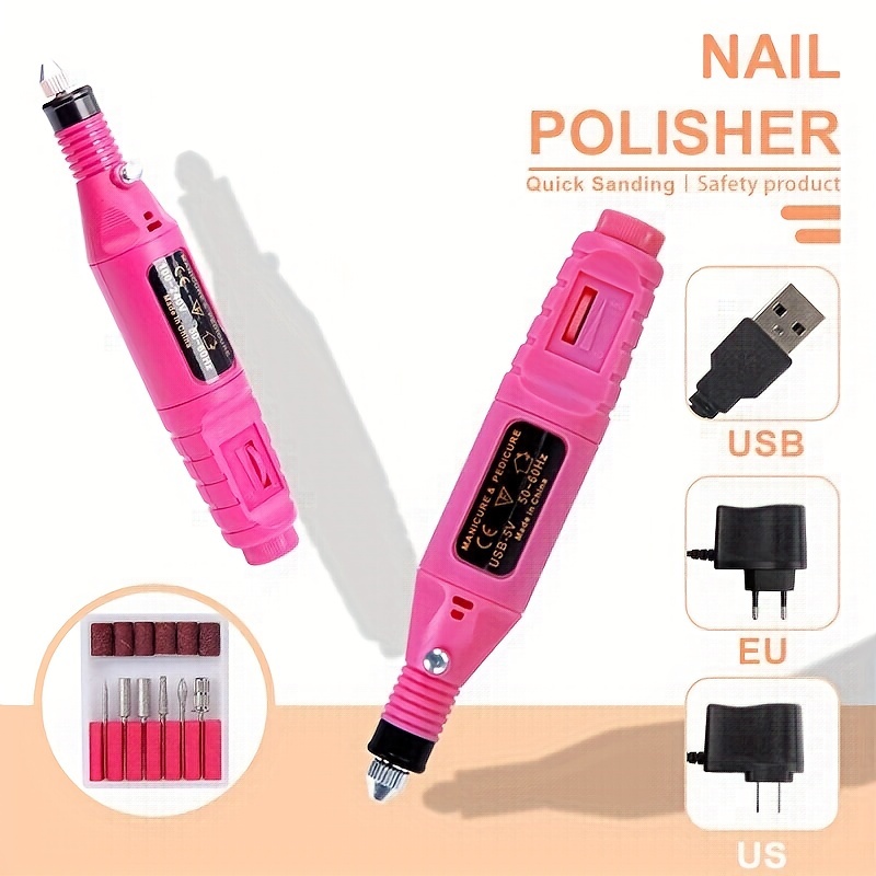 prefessional gel nail polish kit with nail lamp nail extension glue set with nail drill nails file manicure tools all in 1 kit for beginners nail art diy details 6