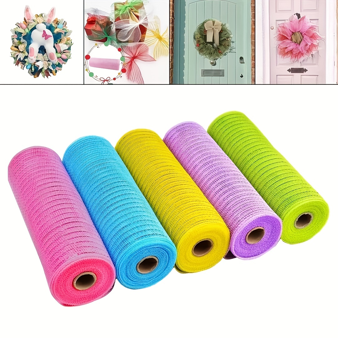 10 Yards Pp Mesh Roll Garland Making Materials Christmas - Temu