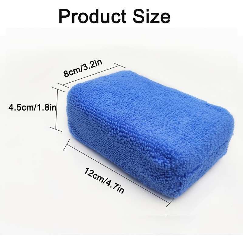 Microfiber Sponge Applicator - The Sponge Is Wrapped In A