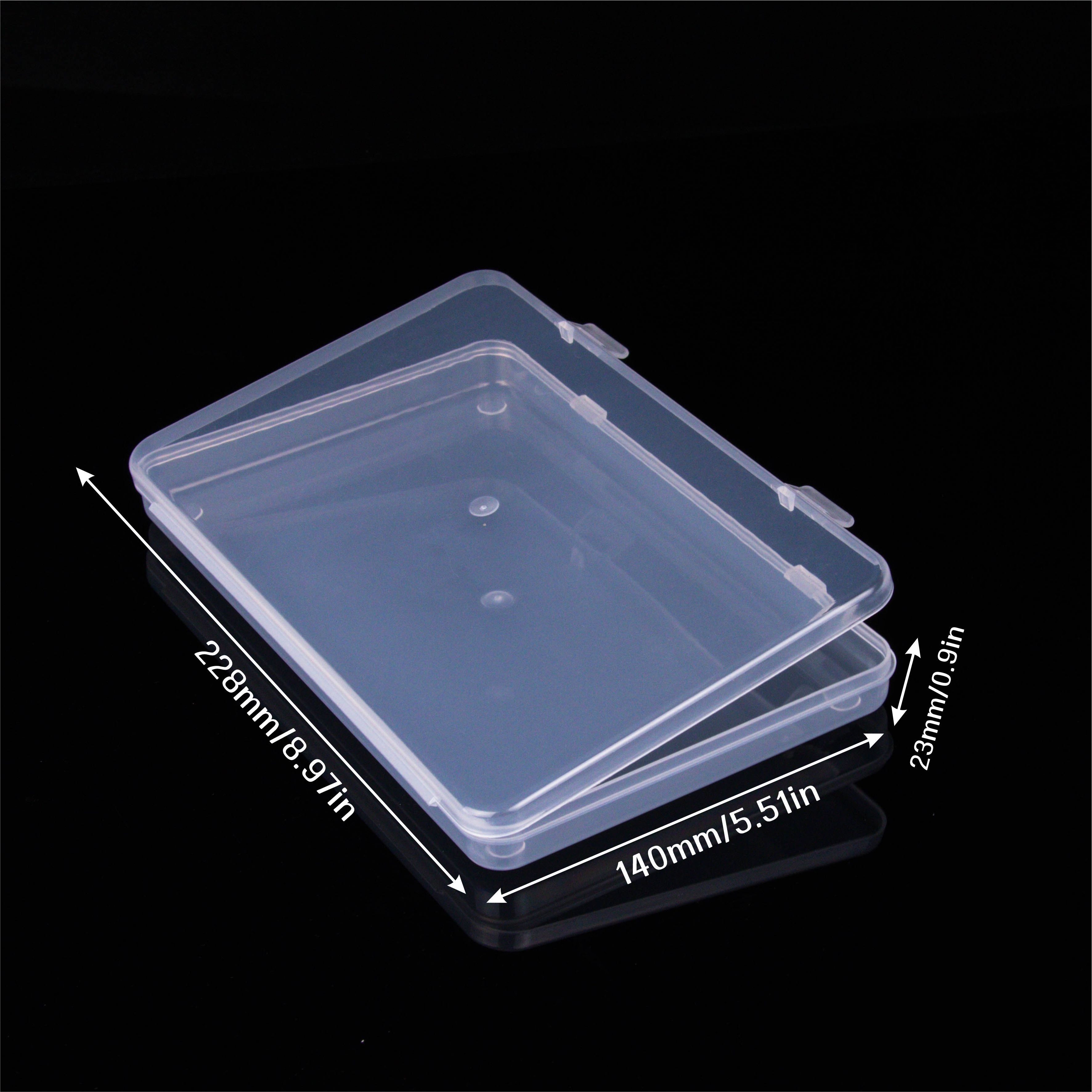 Plastic Storage Box Sticker Organizer Box Desktop Storage - Temu