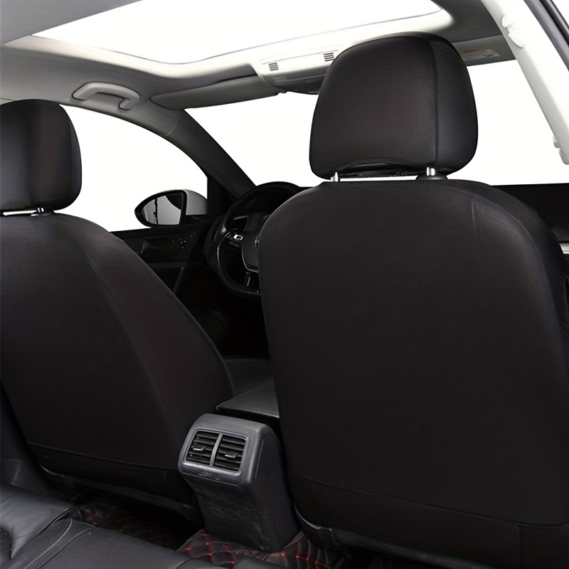 Car Pu Leather Seat Cover High Quality Full Set Universal - Temu