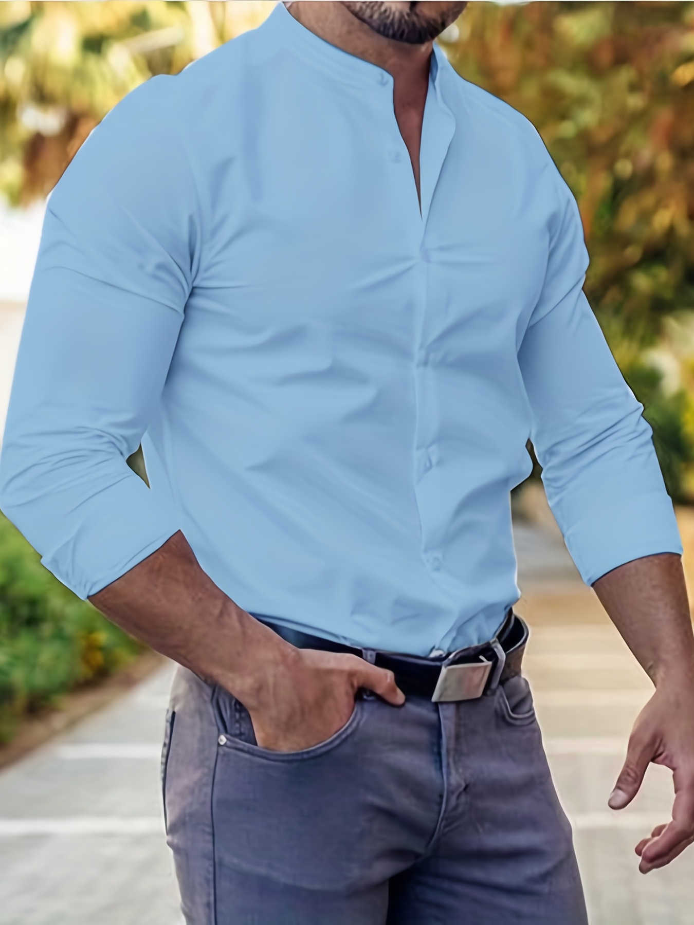 Men's Blue Clothes