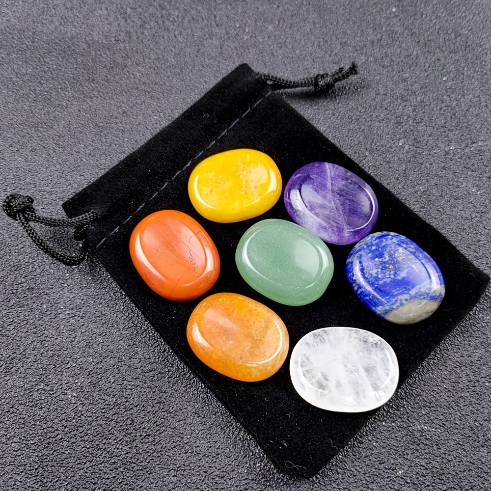 7pcs 7 Natural Stone
