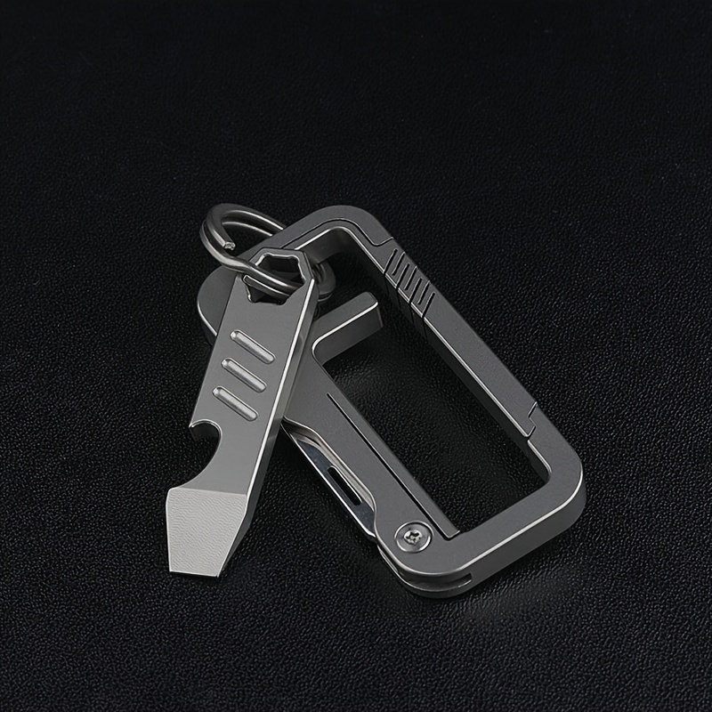 Edc Pry Bar Mini Edc Tool Pocket Keychain Multi Tool - Temu