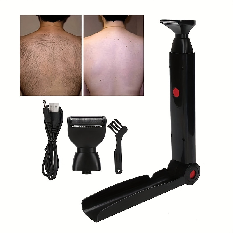 Maquinilla de afeitar eléctrica para hombres, afeitadora giratoria  eléctrica con pantalla LED, afeitadora reutilizable inalámbrica con  recortadora de