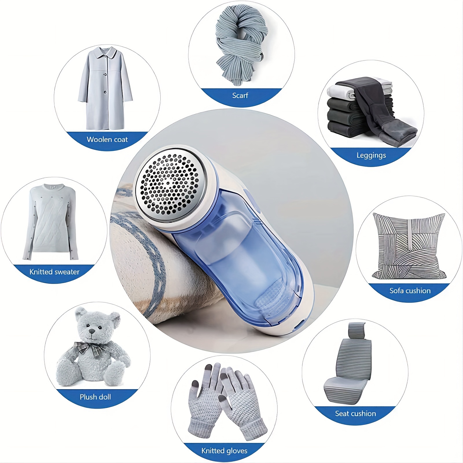 Rechargeable Fabric Shaver And Lint Remover Easily Remove - Temu