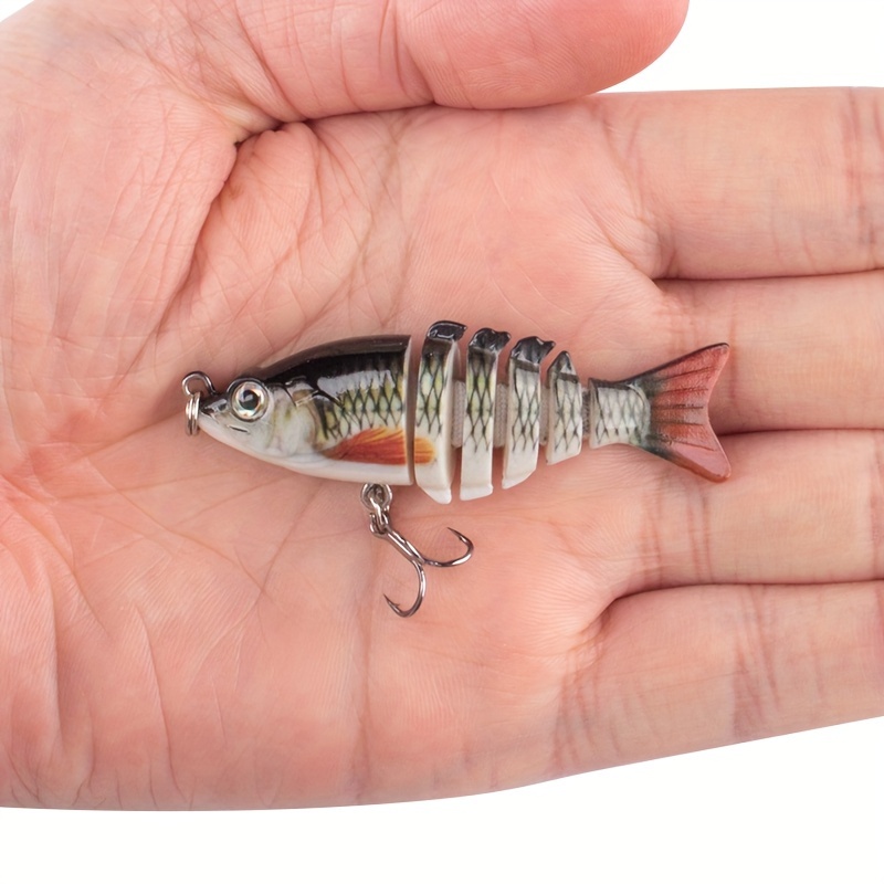Hot Selling Artificial 90/110mm Realistic Hard 6 Segmented Fish Lure Multi  Jointed Fishing Lures Swim Bait Ocean Beach - China Fishing Lure and Fishing  Tackle price