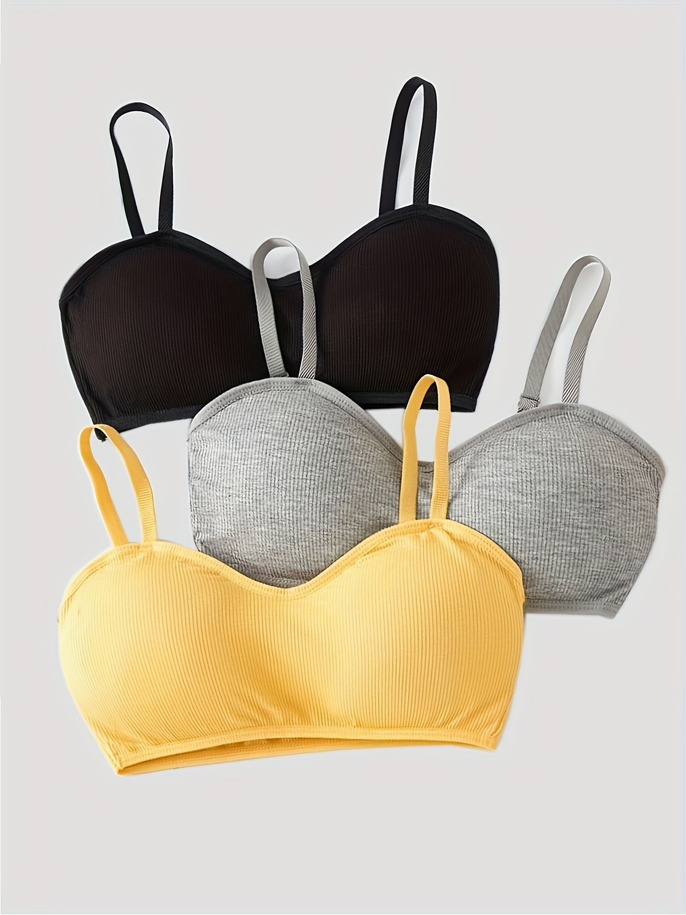 Sexy Simple Push Up Bra Front Button Candy Color A B Cup Women