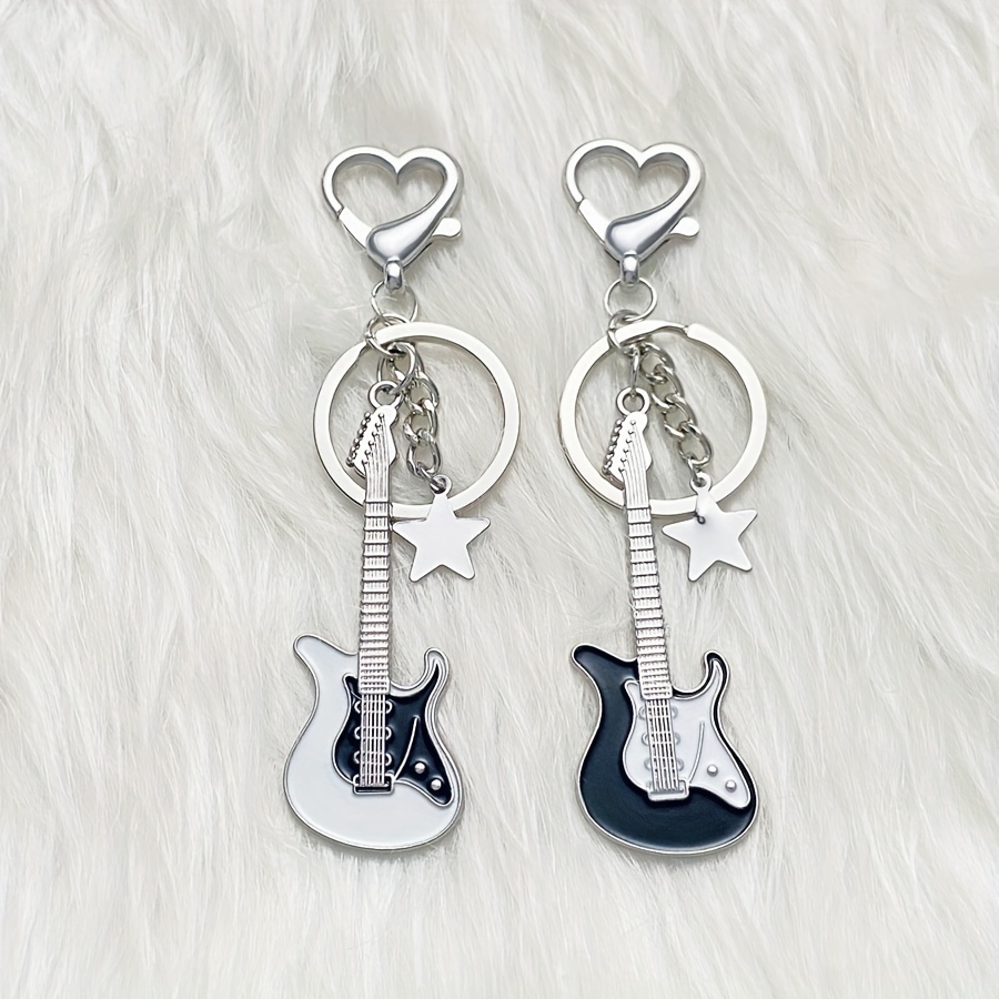 Bass hot sale guitar keychain