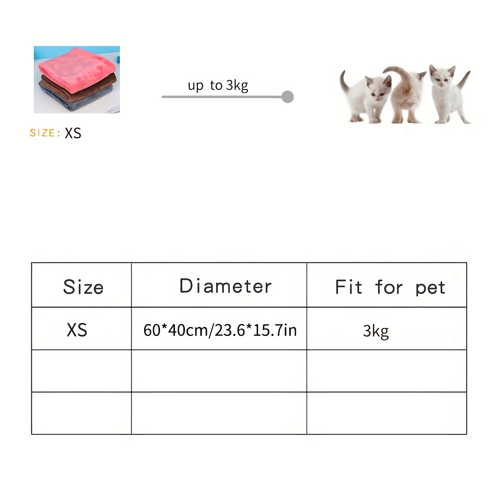 Pet Blanket Embossed Footprint Flannel Thickened Cat Blanket