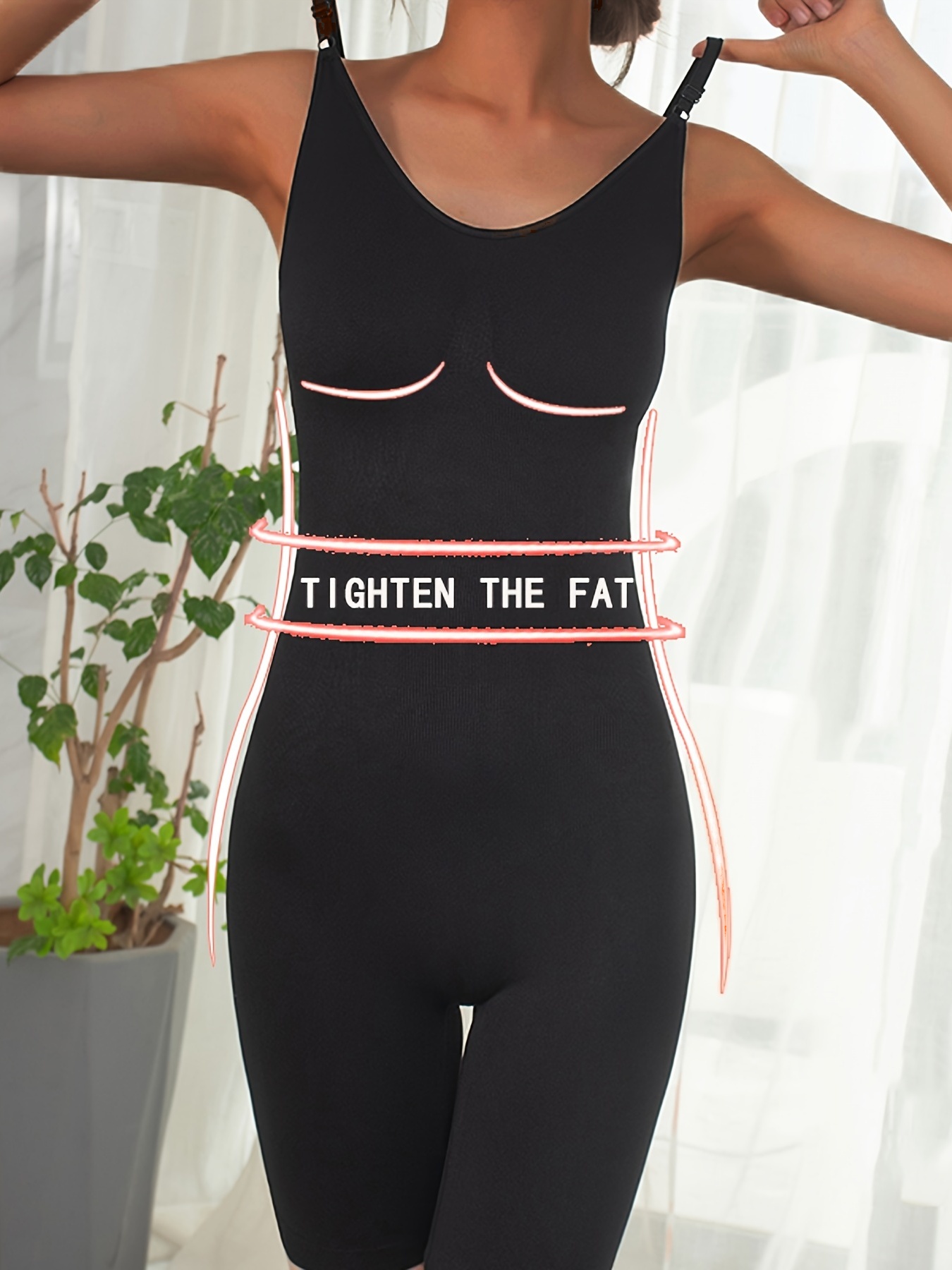 Yoga Bodysuit Tummy Control Shapewear for Women Going Out Skinny