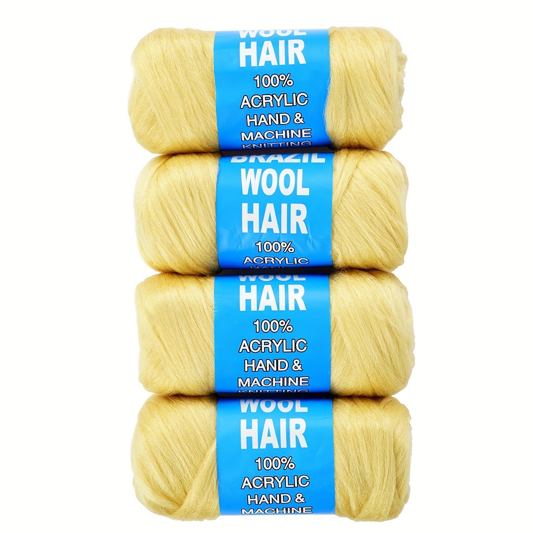 Brazilian Wool Hair Yarn For Braids African Faux Locs Braids - Temu