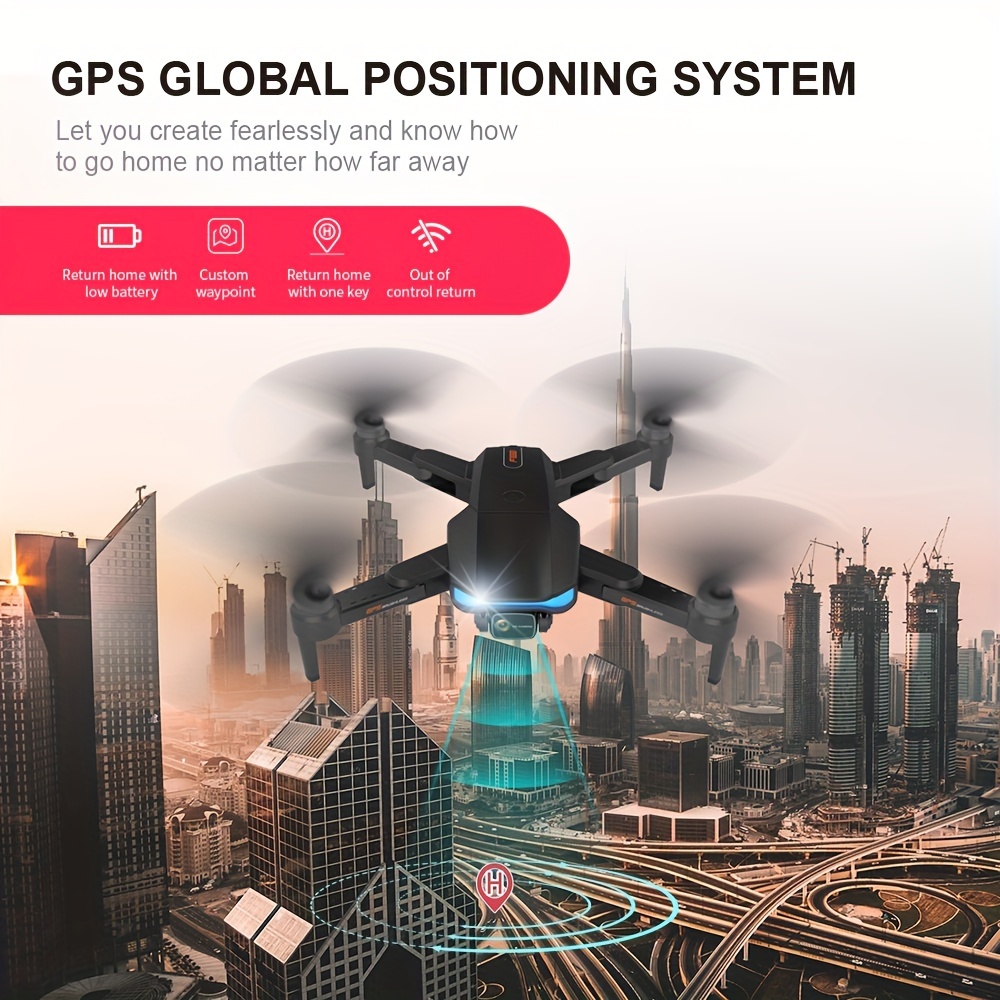 F188 GPS RC Drone With Dual Camera, 5G Remote Signal, Optical Flow Hovering, Smart Follow, One-Key Return, Gesture Control, With Storage Bag details 2