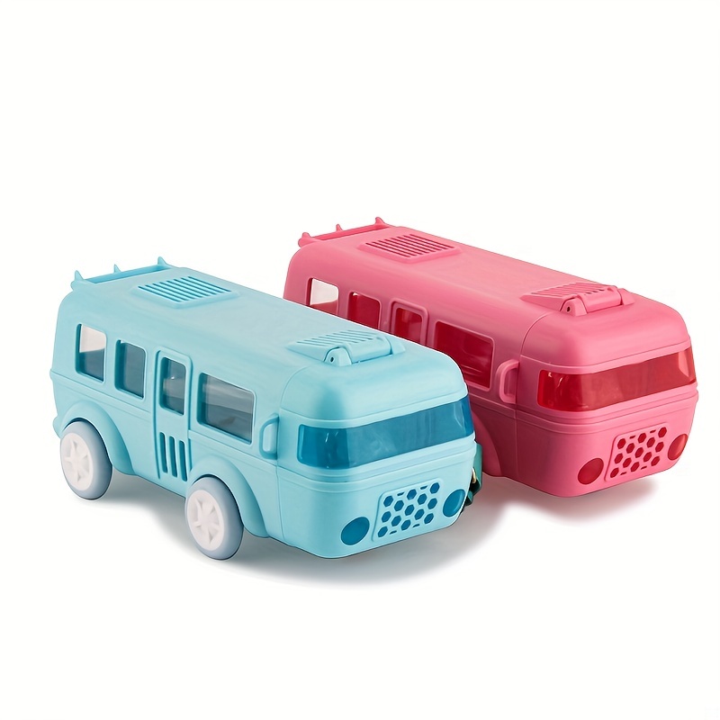 Bus Shaped Water Bottle With Straw Cute Water Bottles For Girls
