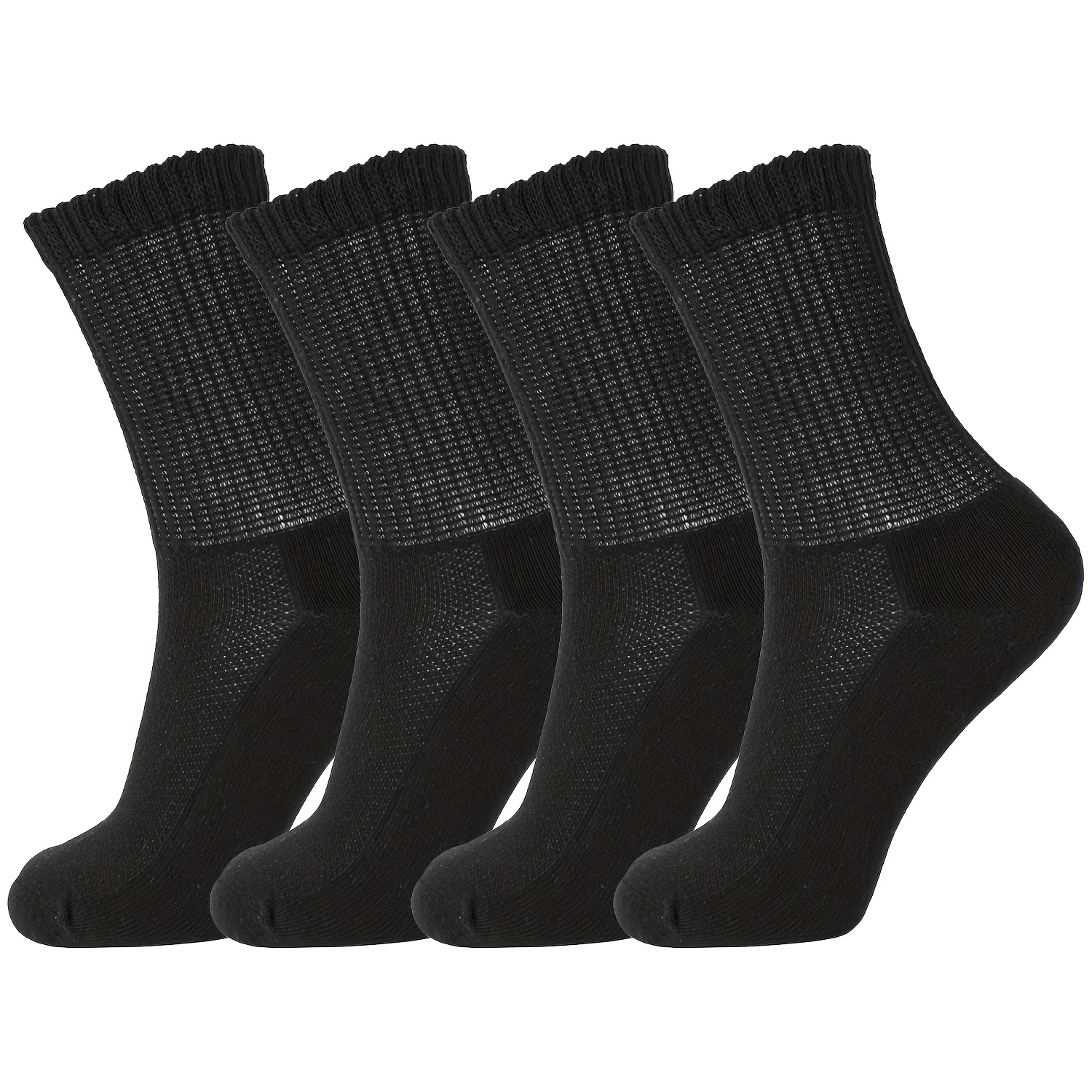 4 Pares Calcetines Diabéticos Mujeres Hombres Calcetines - Temu Chile